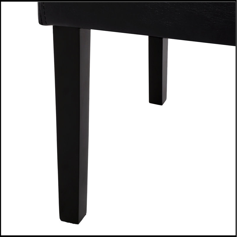 Ensemble de 2 chaises de salle à manger modernes et rembourrées, élégantes et confortables pour des expériences culinaires élégantes