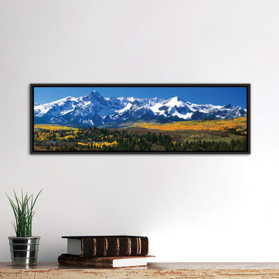 Sneffels enneigé, Colorado, États-Unis - reproduction de photo sur toile