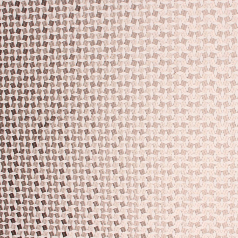 Tissu cubist Prive, Taupe