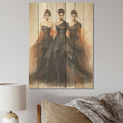 Black Adagio Dance Ballet - Ballet sur bois