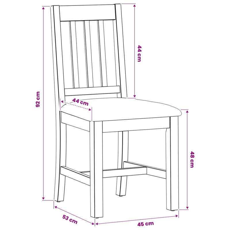 Side Chair, Beige, Beige