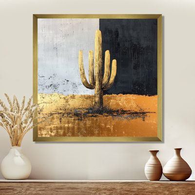 Mariann Cactus formes abstraites forme pure I - Cactus, art mural