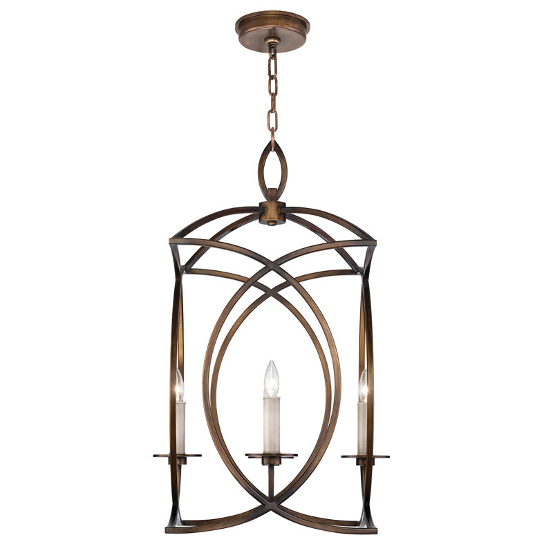 Cienfuegos 4 - Light Chandelier, Antique Bronze