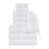 Hisela 3-Piece Waffle Cotton Towel Set