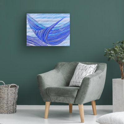 Art sur toile bleu bol, Marc Huybrighs