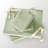 Satin Sage 100% Satin Luxury Wrinkle Resistant 6-Piece Cal King Sheet Set-111014610-111014612
