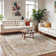 Purcell Machine Washable Traditional Boho Clay Dark Brown Area Rug