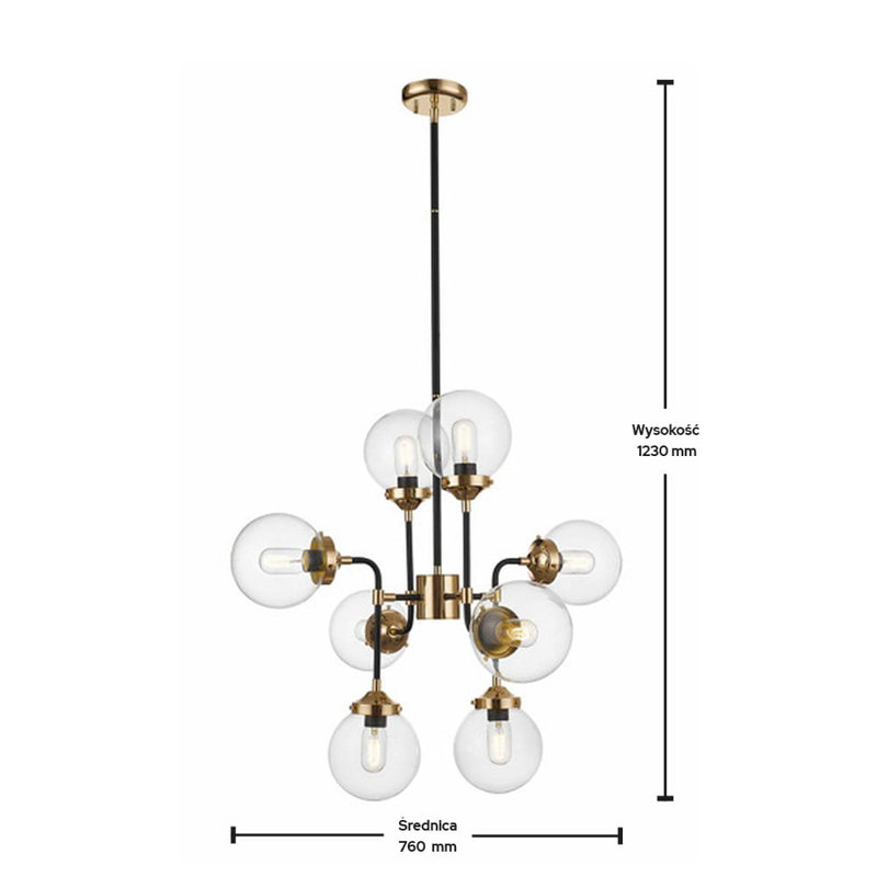 Sneed 8 - Light Unique/Statement Pendant