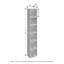 Walczak 6-Tier Multipurpose Clothing & Closet Storage Organizer Shelf, White