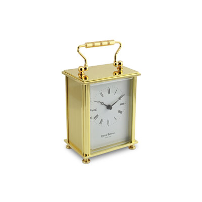 Metal Quartz movement / Crystal Tabletop Clock