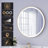 Lainy  Wall Mounted Bathroom Framed LED Mirror With Memory Function-105300947-105300951