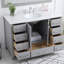 Ensemble de meuble-lavabo simple 48 po Irene-1639550748