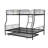 Convertible Metal Bunk Bed With Trundle-238550207