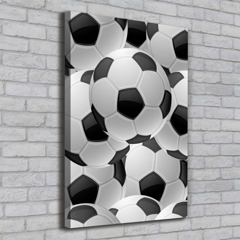 Football - Wrapped Canvas Print