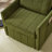 Jad Convertible Chenille Sleeper Sofa with Adjustable Backrest & Storage-505793625