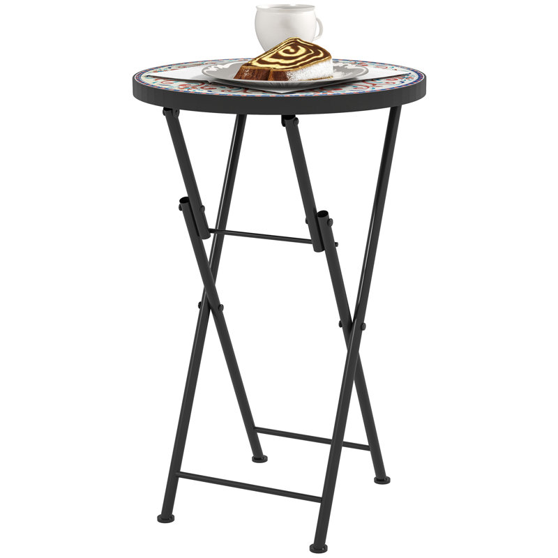 Round 35.5Cm L Side Table