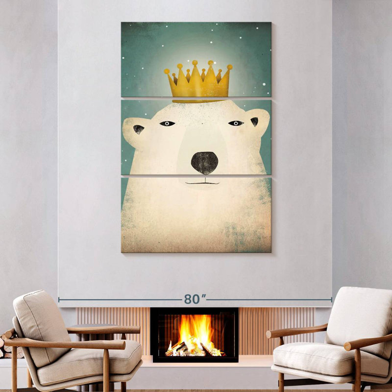 Brampt Polar King, 74" H x 48" W
