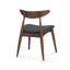 Ensemble de table de salle à manger durable, structure en bois d'hévéa, style Mid-Century moderne, idéal pour la maison