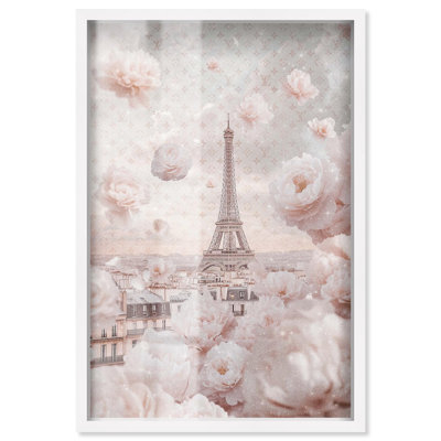Décoration murale glamour «Rains Petals in Paris» par Art Remedy