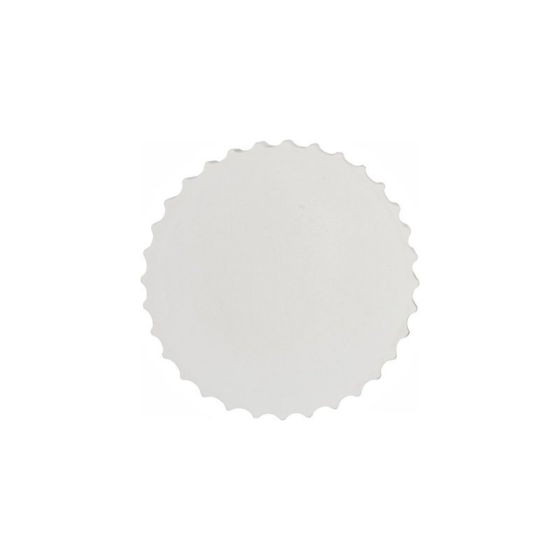 Vetra Stone Side Table, Off White