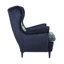 Camargo Velvet Wingback Chair