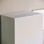 Arkadij 2 Door High Gloss Manufactured Wood Wardrobe With Internal Shelf and Hanging Rail-543467278