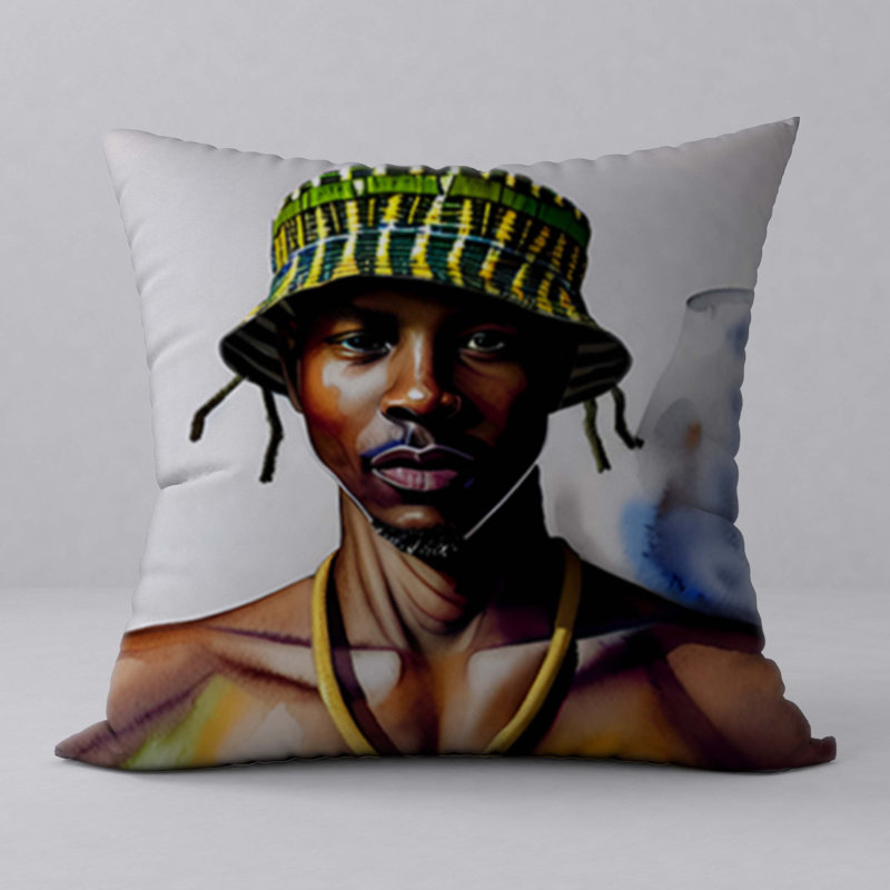 Reversible Throw Pillow