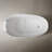 51" x 28" Solid Surface Freestanding Soaking Bathtub with Overflow-106764584