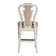 Colne Queen Anne Back Side Chair in Antique White/Brown