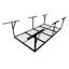Support de rangement pour garage 4 x 8 pi, support de plafond de garage en métal robuste, abat-jour de plafond réglable de 22 po à 40 po, capacité de charge de 600 lb.-1443767489-1443767490
