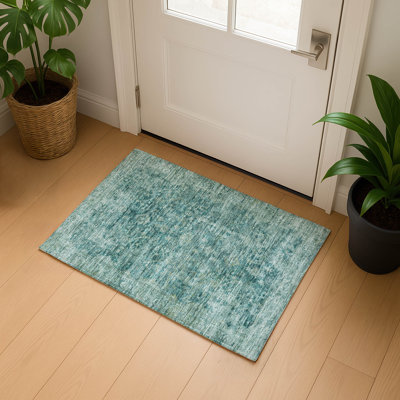 Premium Machine Washable Otte AMF1773 Border Rug