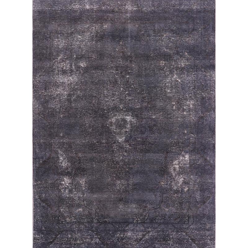 Merild Abstract Indoor Rug, Round 4'