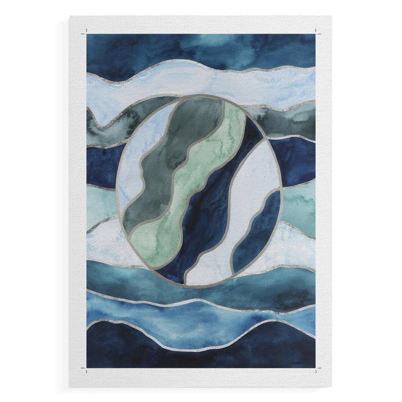 Portail de sirène I - Impression sur toile seulement - NON-CADRE, H 18 po x l 12 po