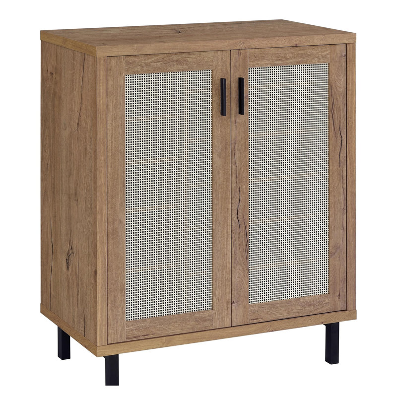Armoire à chaussures 2 portes Stagg, chêne naturel
