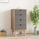 Commode décorative 4 tiroirs Emler