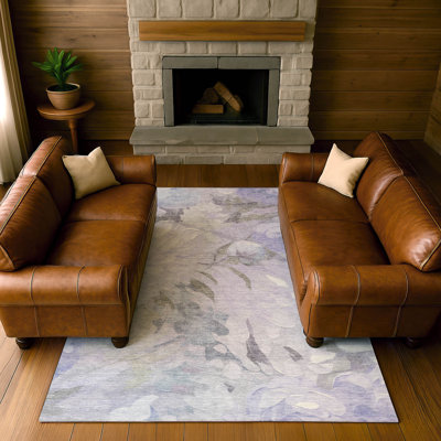 Tapis floral lavable à la machine de qualité supérieure Mayfield AMF2264