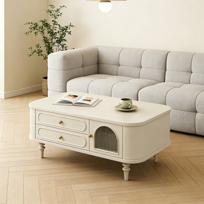 style vintage high-end coffee table