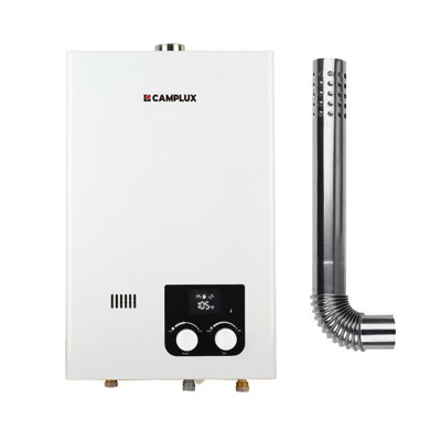 Chauffe-eau intérieur sans réservoir au propane CAMPLUX 2,64 GPM 68 000 BTU