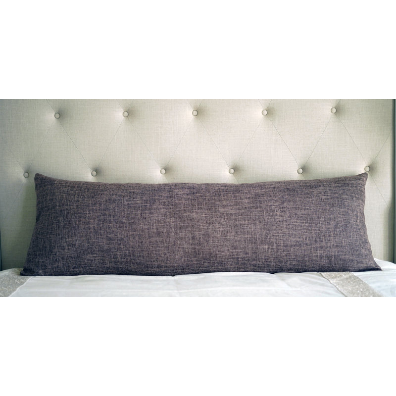(Cover Only) Pack of 1 Kupang Body Double Sided Pillow Cover, Brown