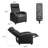Faux Leather Massage Chair Home Theater Seat with Massage Function-1344441670