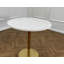 Round Metal Base Dining Table-373711941