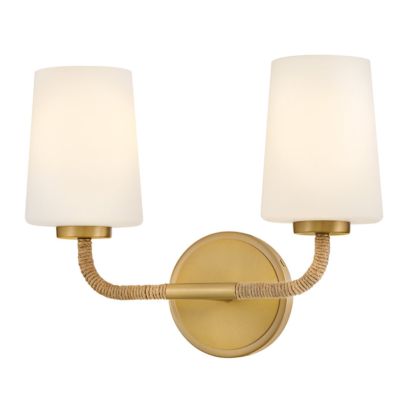 Everlee Bath Vanity Fixture w/ Rope Accents, 2