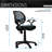 Midback Mesh Task Office Chair, Black