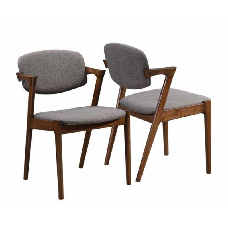 Chaise de salle à manger rembourrée Brockway