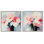 Ensemble de 2 giclées encadrées floral Flare of Emotion, design par Mona Grace