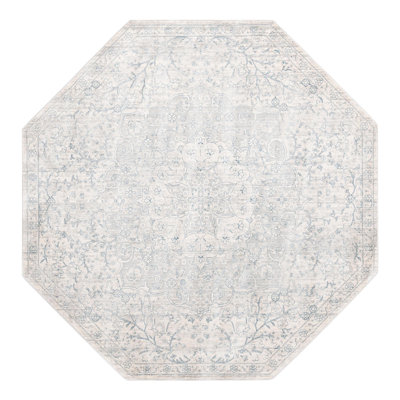 Tapis oriental gris / ivoire Kaleigh