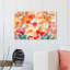 Fleurs abstraites colorées - reproduction d'art sur toile-51279051-51279053