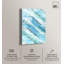 Impression sur toile texturée, "Coastal Waves" par Art Remedy-120040256