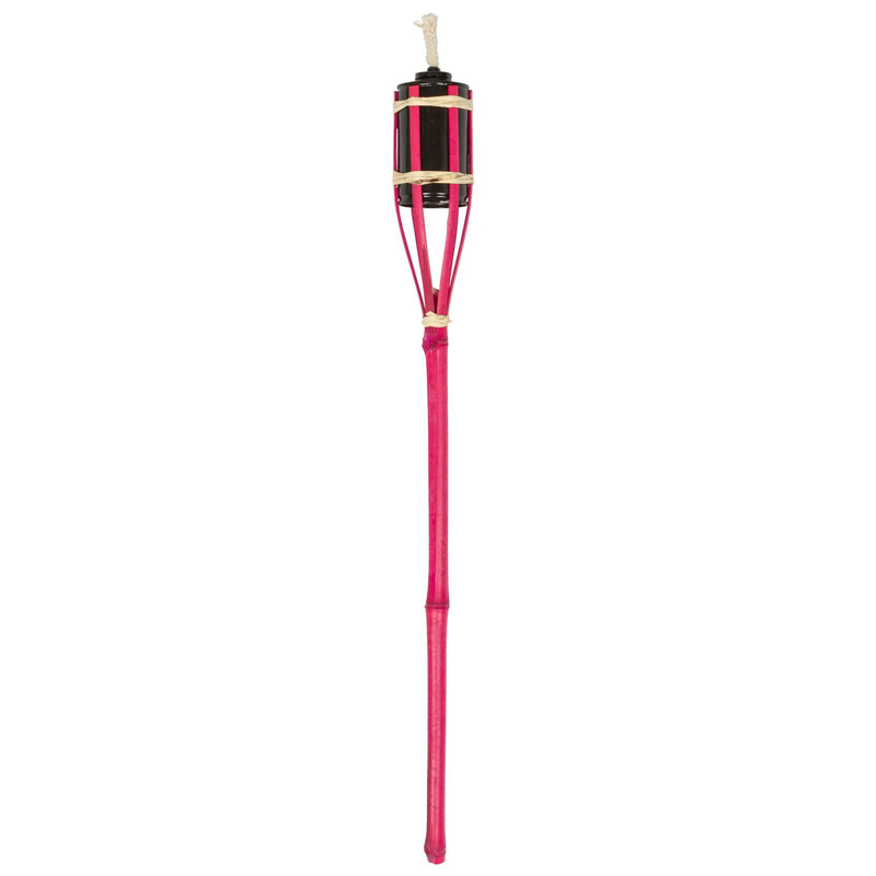 No Power Source Required / Manual Outdoor Floor Lamp, Pink, 60cm H x 6cm W x 6cm D