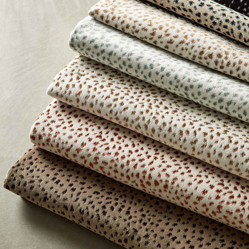 Reflect Fawn Fabric, Ebony